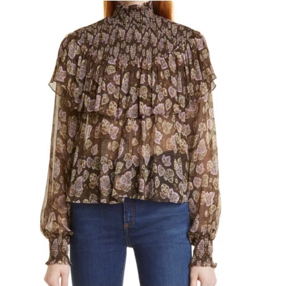 Cinq a Sept Georgette Top